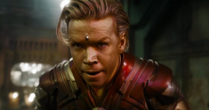 Guardianes de la Galaxia Vol. 3: Poulter hablará perforando la cara de Dave Bautista
